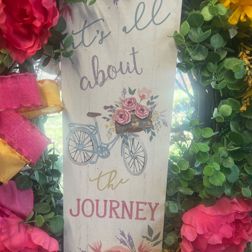 Floral Journey Holiday Wreath